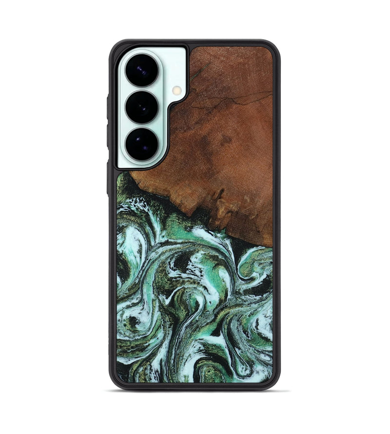 Galaxy S26 Plus Wood Phone Case - Rhodes (Green, 805561)