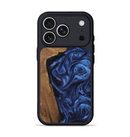 iPhone 17 Pro Wood Phone Case - Alene (Blue, 805597)
