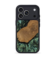 iPhone 17 Pro Wood Phone Case - Ophelia (Green, 805599)