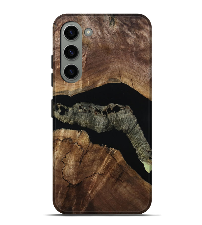Galaxy S23 Plus Wood Live Edge Phone Case - Shanae (Wood Burl, 805642)