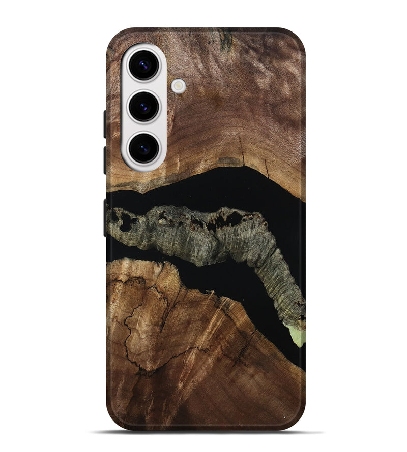 Galaxy S25 Plus Wood Live Edge Phone Case - Shanae (Wood Burl, 805642)