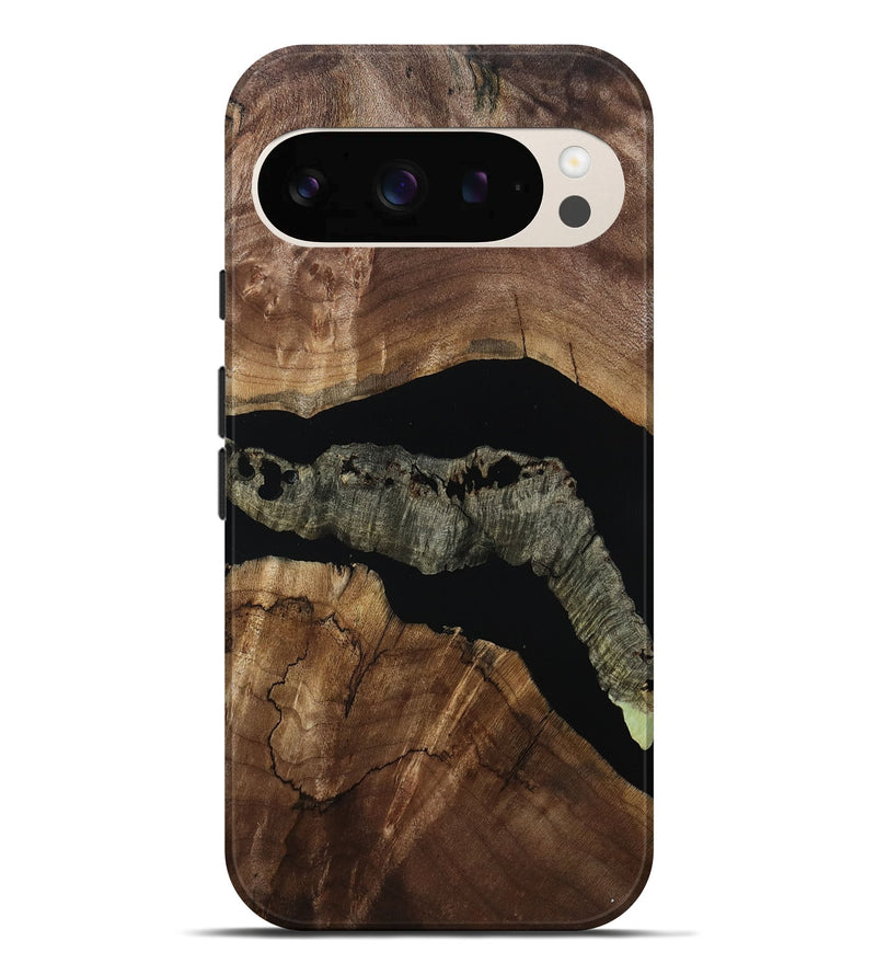 Pixel 10 Pro XL Wood Live Edge Phone Case - Shanae (Wood Burl, 805642)