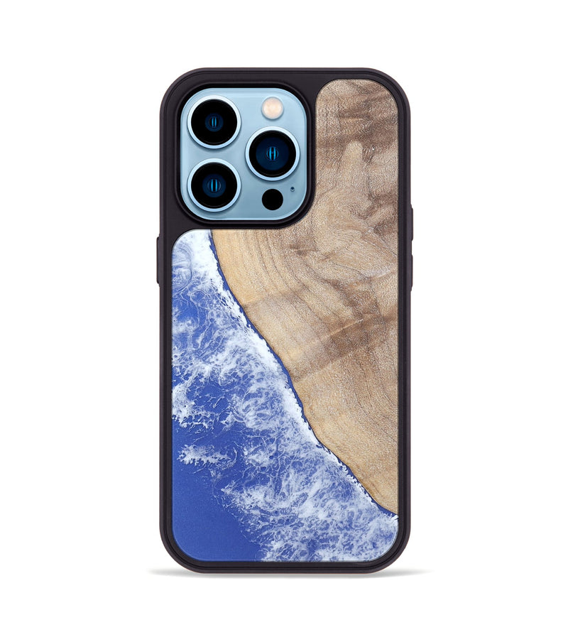 iPhone 14 Pro Wood Phone Case - Marie (Coastal, 805728)