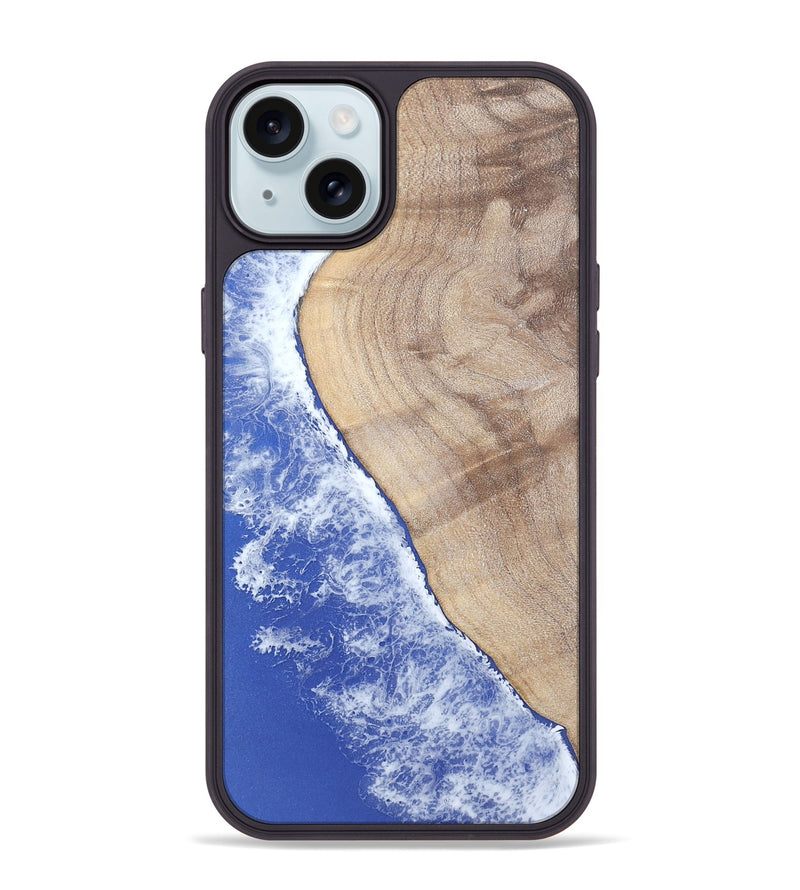 iPhone 15 Plus Wood Phone Case - Marie (Coastal, 805728)