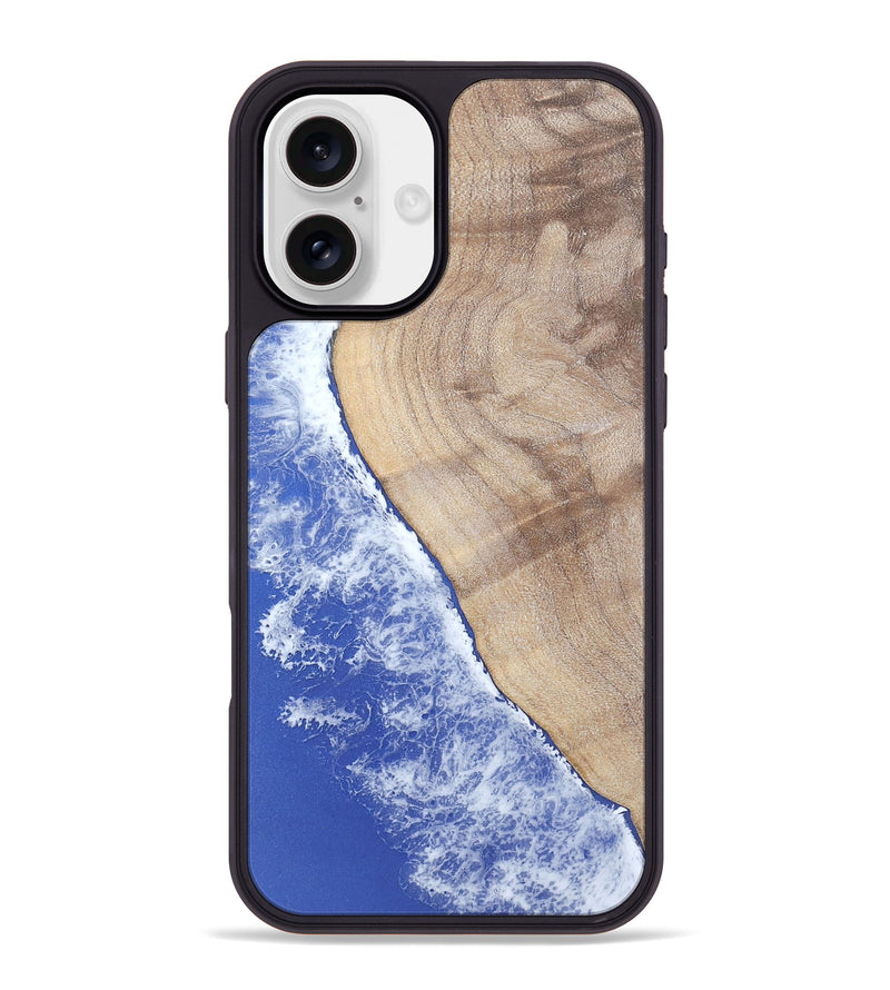 iPhone 16 Plus Wood Phone Case - Marie (Coastal, 805728)