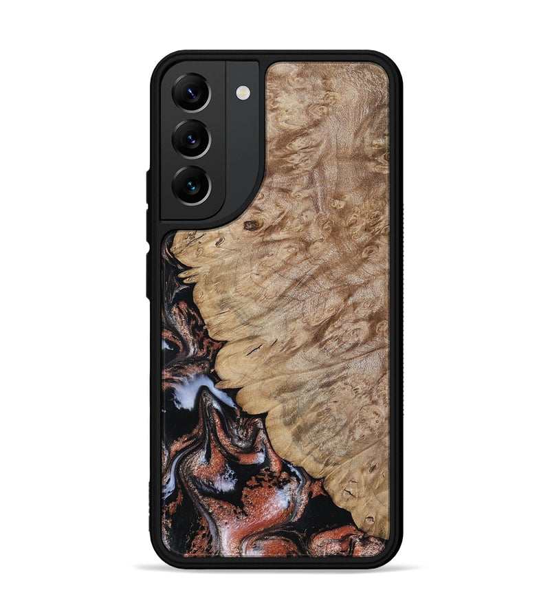 Galaxy S22 Plus Wood Phone Case - Kenyon (Black & White, 805775)