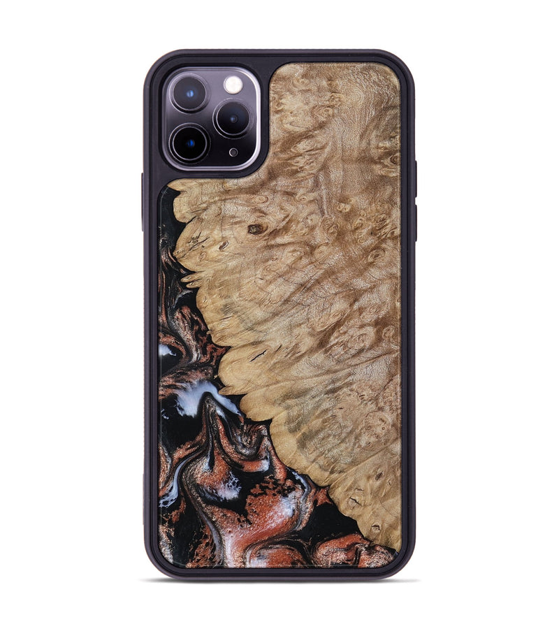 iPhone 11 Pro Max Wood Phone Case - Kenyon (Black & White, 805775)