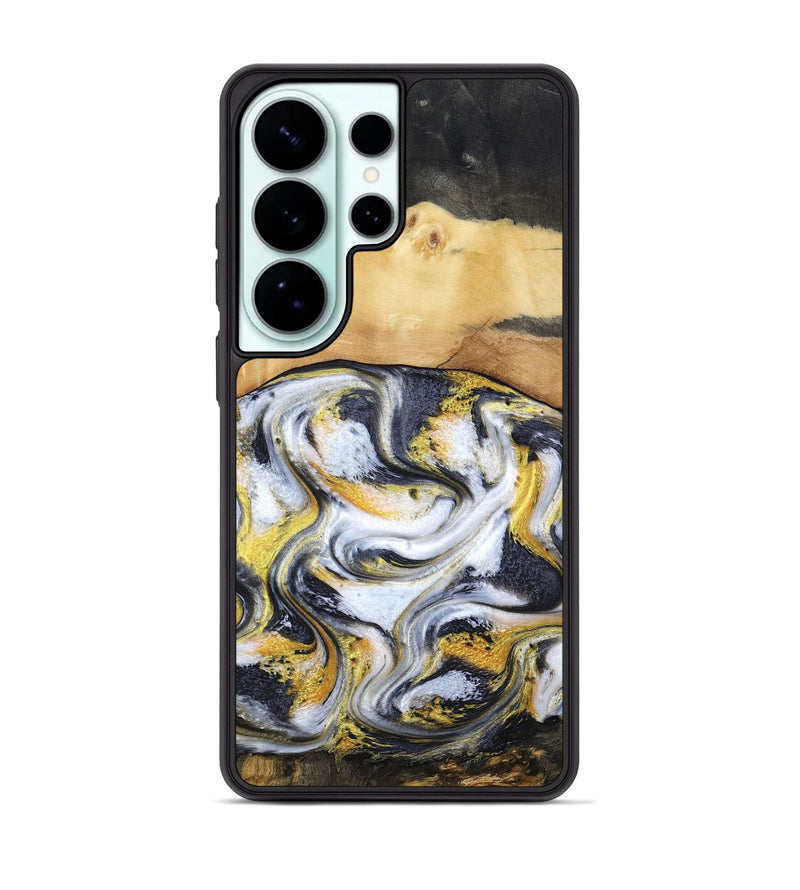 Galaxy S26 Ultra Wood Phone Case - Cullen (Black & White, 805778)