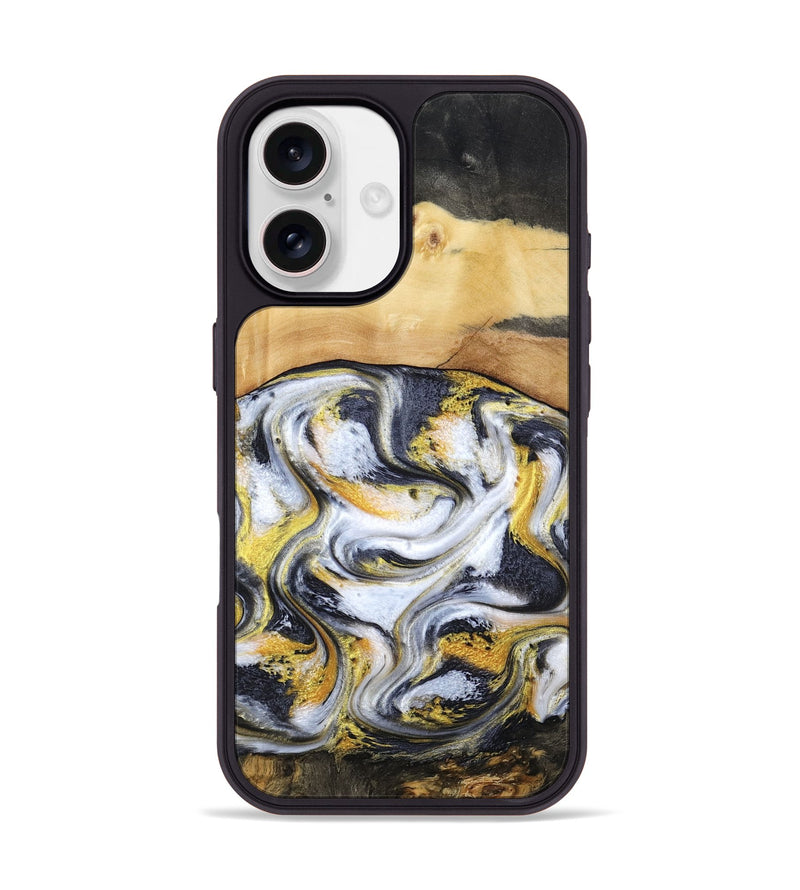 iPhone 17 Wood Phone Case - Cullen (Black & White, 805778)