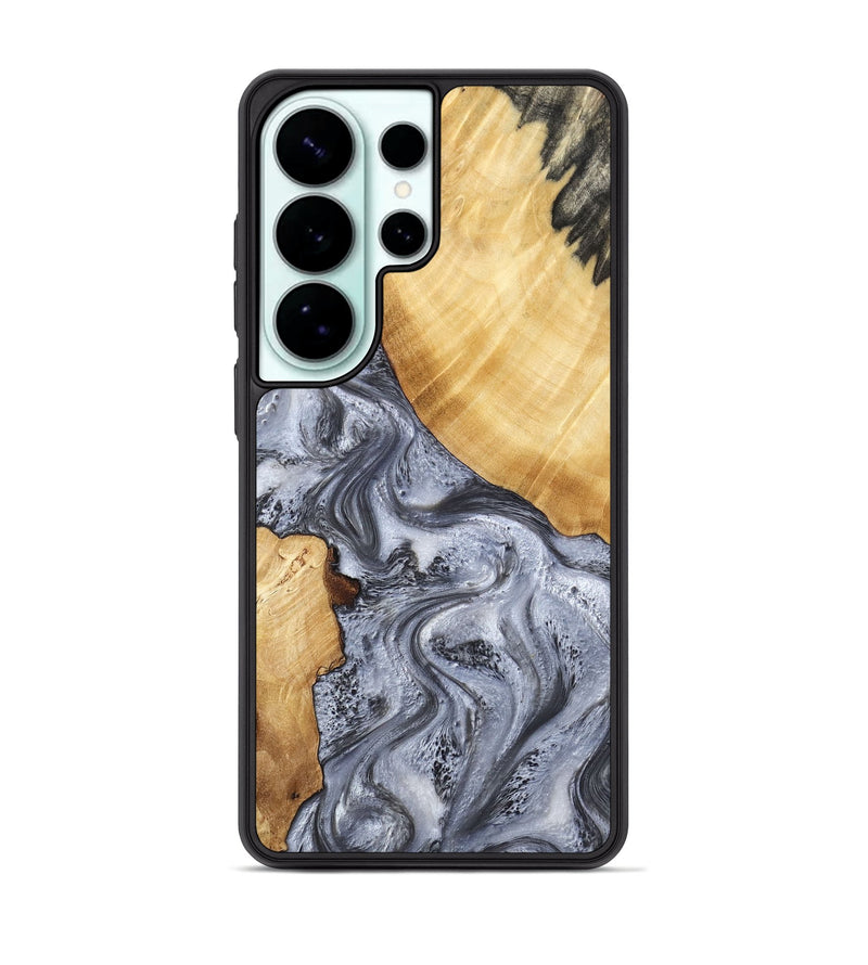 Galaxy S26 Ultra Wood Phone Case - Tarsha (Black & White, 805781)