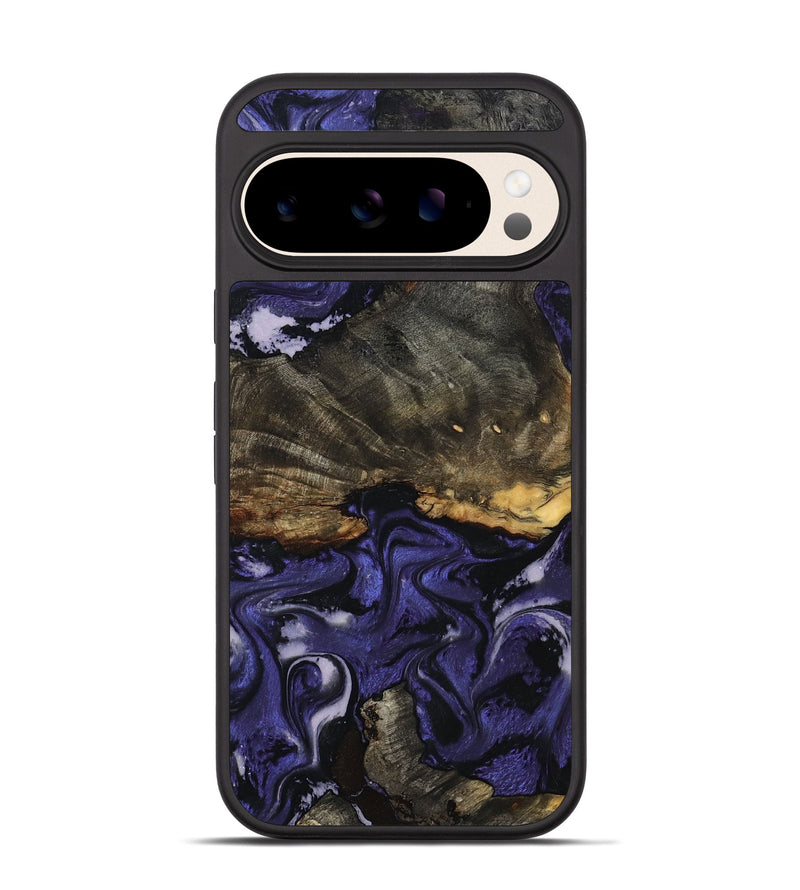 Pixel 10 Wood Phone Case - Venessa (Purple, 805788)