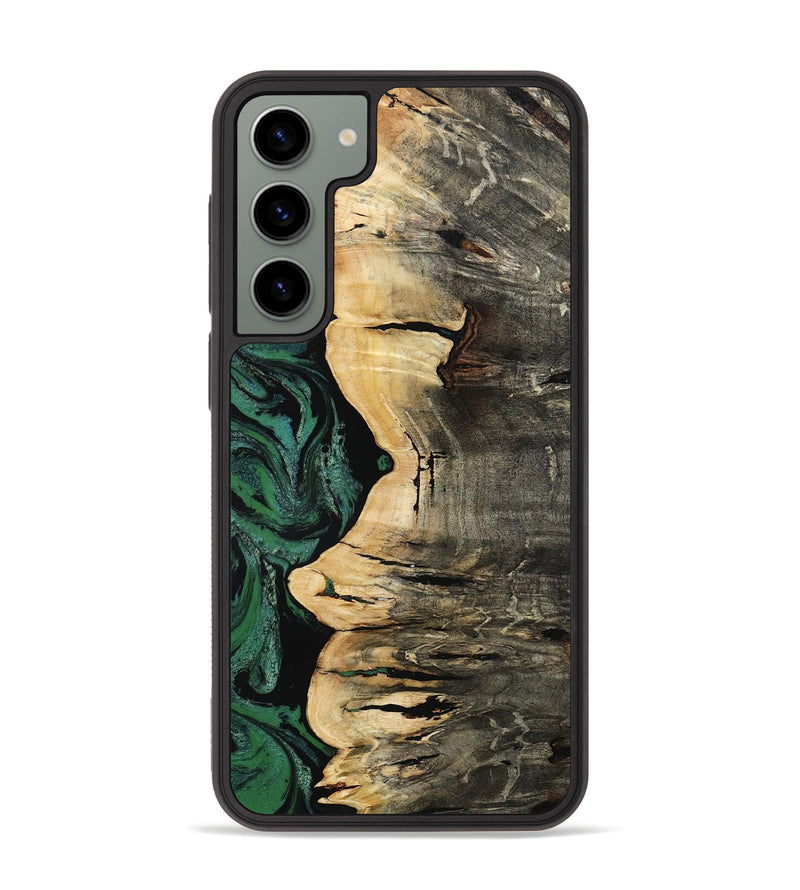 Galaxy S23 Plus Wood Phone Case - Magnus (Green, 805851)