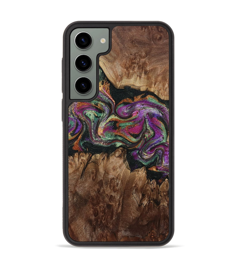 Galaxy S23 Plus Wood Phone Case - Edwin (Green, 805867)