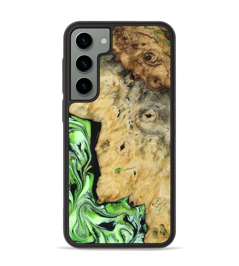 Galaxy S23 Plus Wood Phone Case - Wilford (Green, 805872)