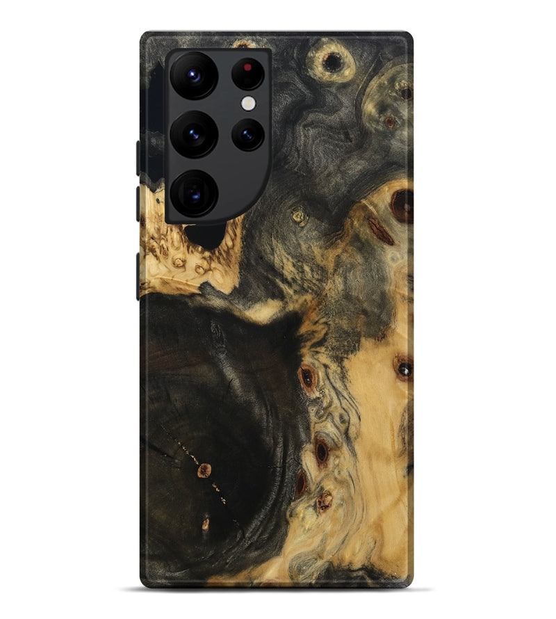 Galaxy S22 Ultra Wood Live Edge Phone Case - Verner (Wood Burl, 805909)