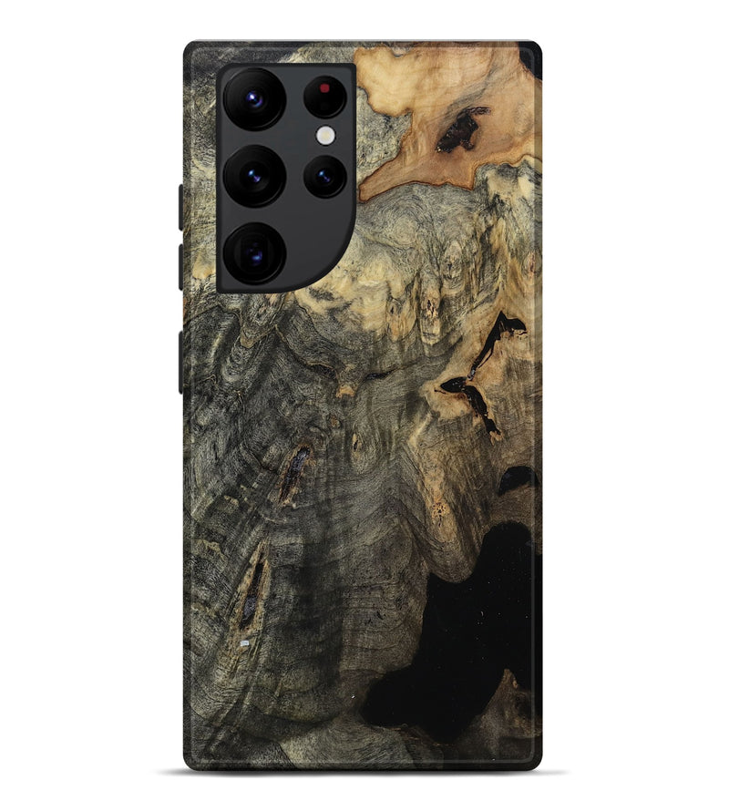 Galaxy S22 Ultra Wood Live Edge Phone Case - Mercy (Wood Burl, 805921)