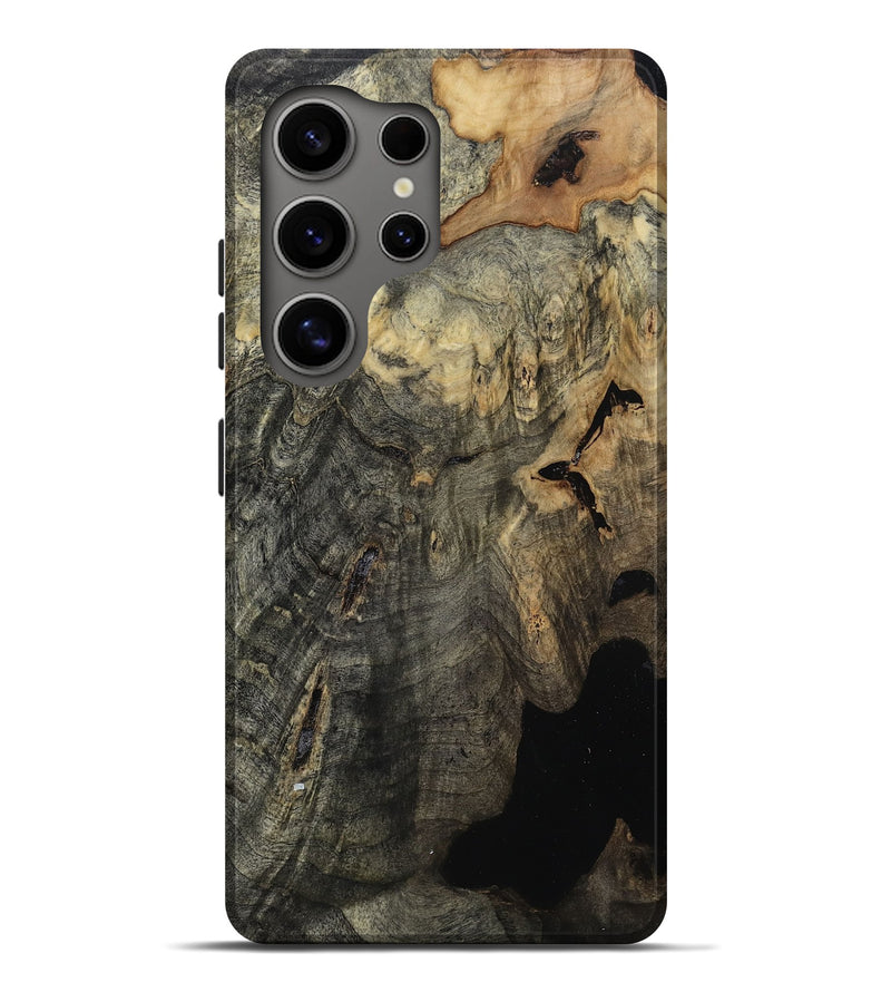 Galaxy S25 Ultra Wood Live Edge Phone Case - Mercy (Wood Burl, 805921)
