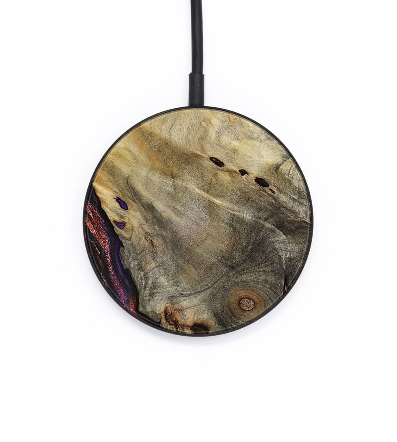 Circle Wood Wireless Charger - Kolby (Purple, 805936)
