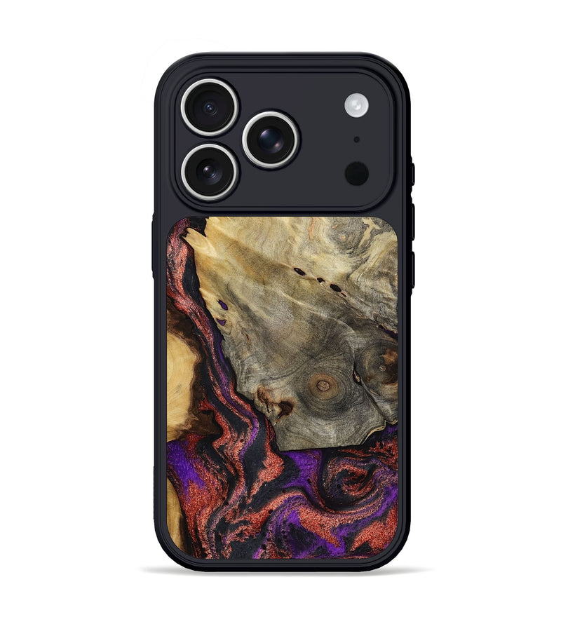 iPhone 17 Pro Wood Phone Case - Kolby (Purple, 805936)