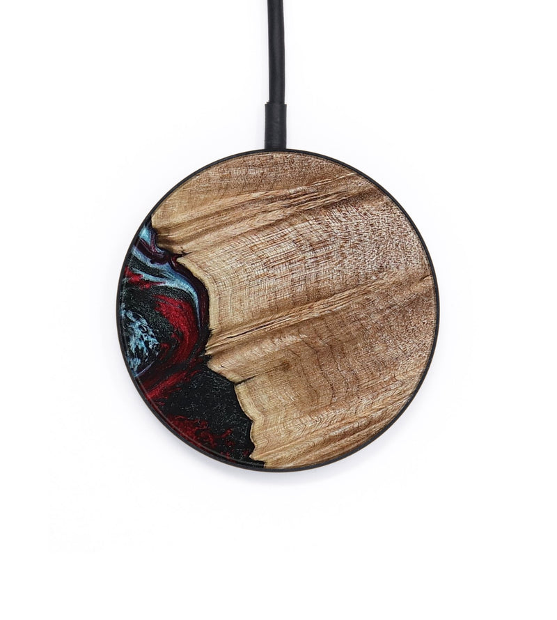Circle Wood Wireless Charger - Mellie (Red, 805943)