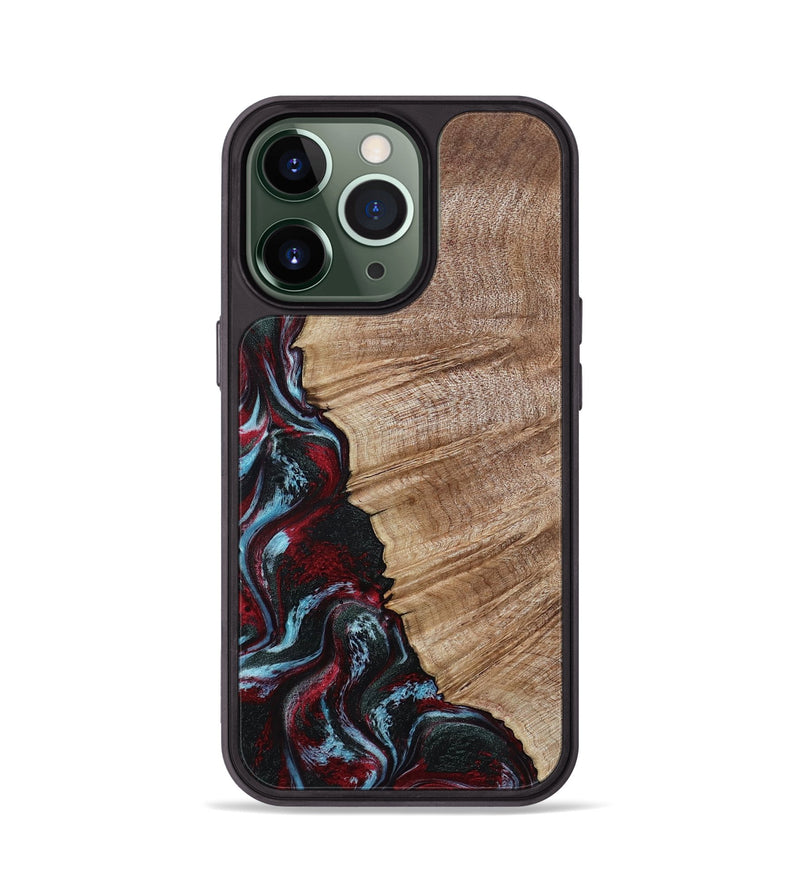 iPhone 13 Pro Wood Phone Case - Mellie (Red, 805943)