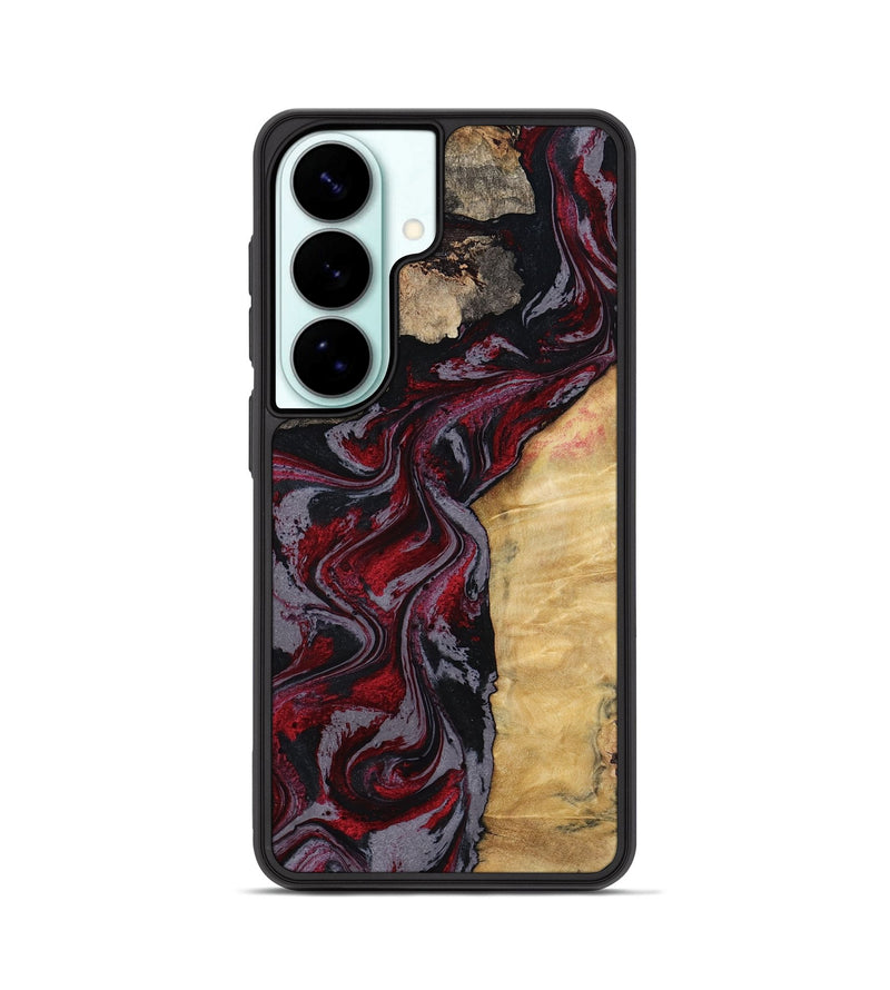 Galaxy S26 Wood Phone Case - Tasha (Red, 805945)