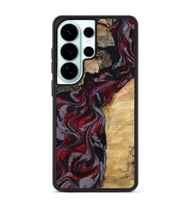 Galaxy S26 Ultra Wood Phone Case - Tasha (Red, 805945)