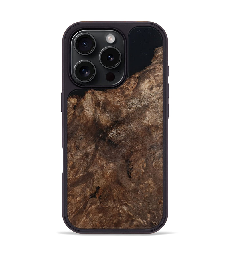 iPhone 16 Pro Wood Phone Case - Elyse (Wood Burl, 805975)