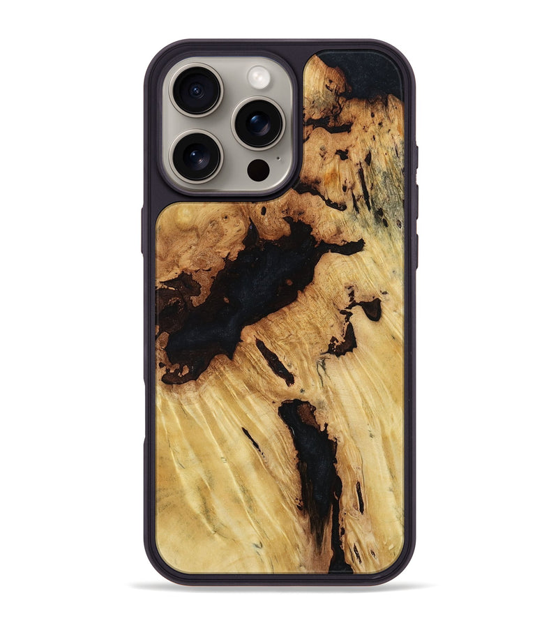 iPhone 16 Pro Max Wood Phone Case - Zyair (Wood Burl, 805978)