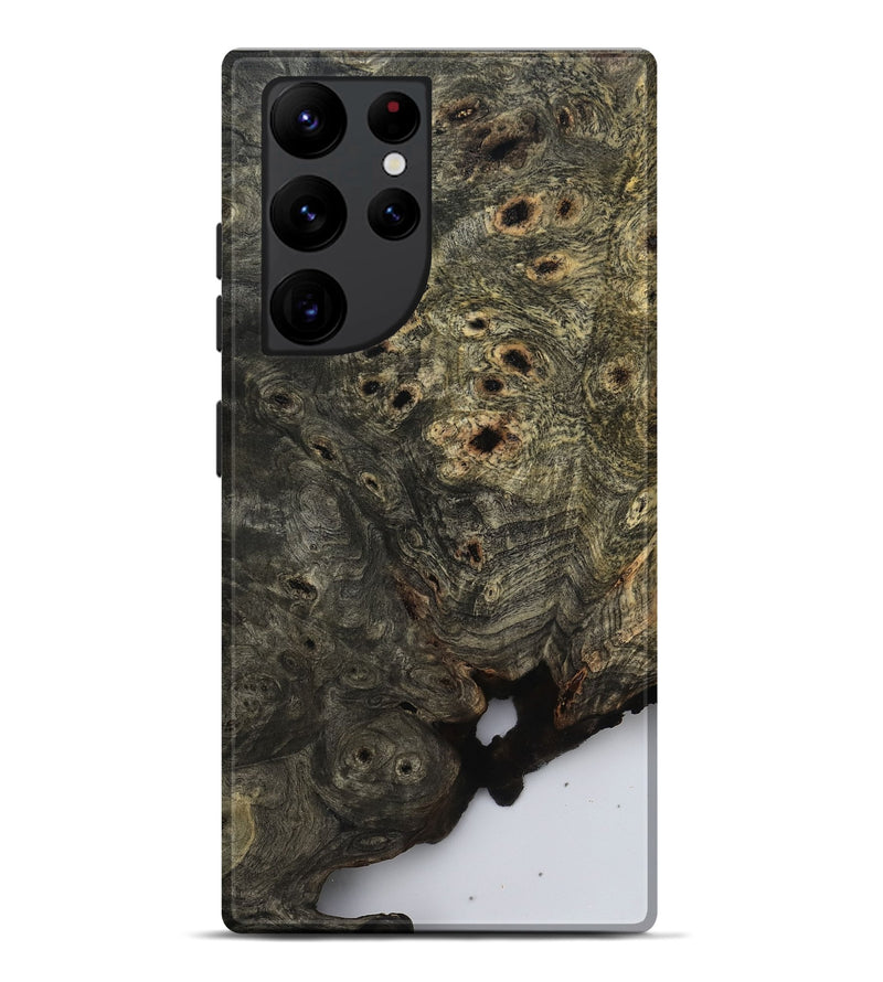 Galaxy S22 Ultra Wood Live Edge Phone Case - Leticia (Clear, 806059)