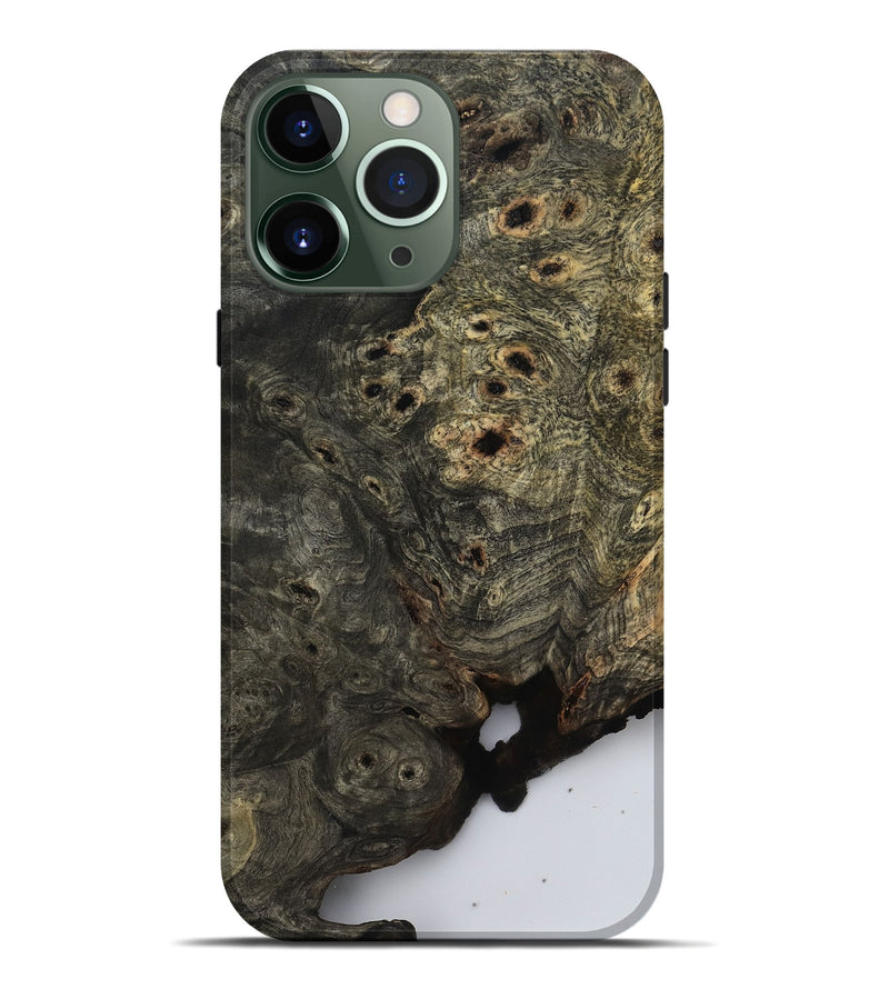 iPhone 13 Pro Max Wood Live Edge Phone Case - Leticia (Clear, 806059)