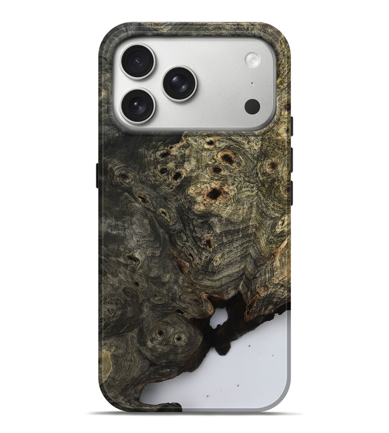 iPhone 17 Pro Max Wood Live Edge Phone Case - Leticia (Clear, 806059)