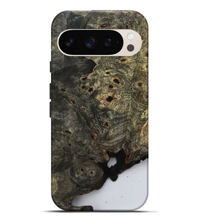 Pixel 9 Pro XL Wood Live Edge Phone Case - Leticia (Clear, 806059)