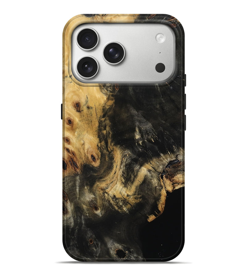 iPhone 17 Pro Max Wood Live Edge Phone Case - Zaniyah (Wood Burl, 806072)