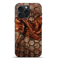 iPhone 16 Pro Max Wood Live Edge Phone Case - Liza (Pattern, 806088)