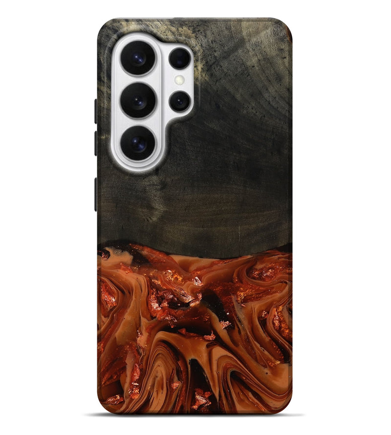 Galaxy S26 Ultra Wood Live Edge Phone Case - Kianna (Red, 806089)