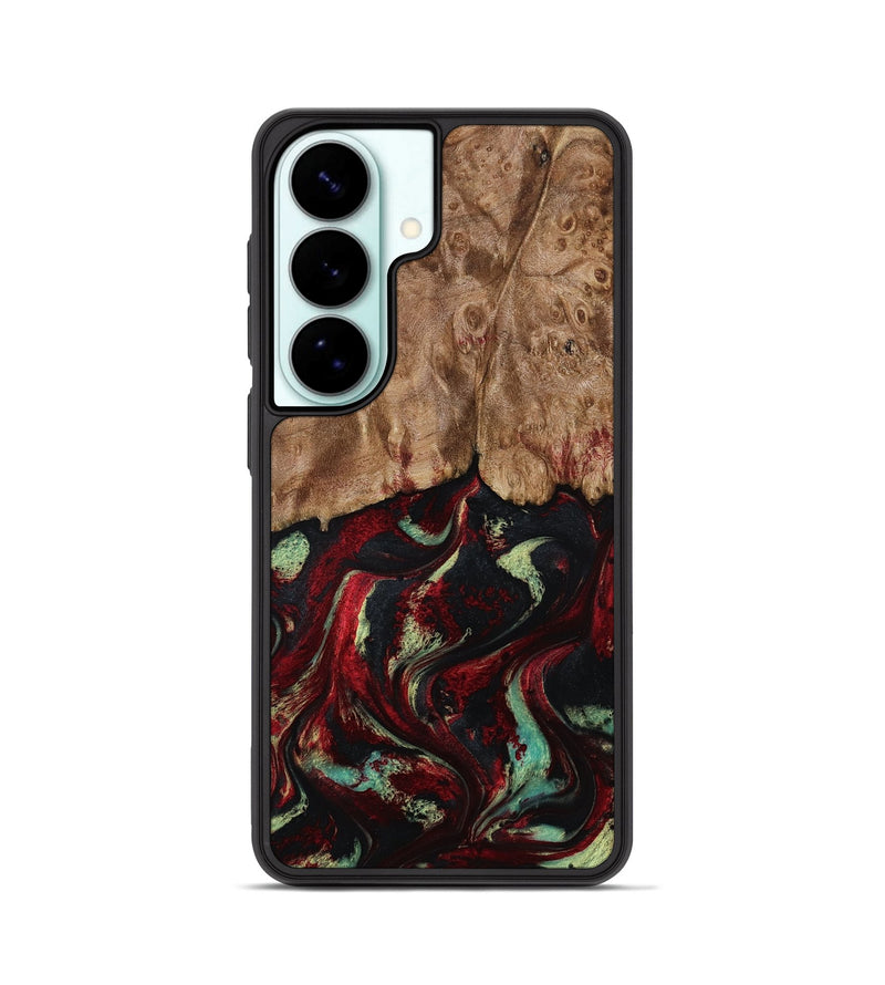 Galaxy S26 Wood Phone Case - Terese (Red, 806103)