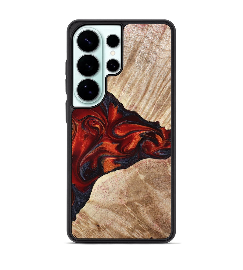 Galaxy S26 Ultra Wood Phone Case - Denice (Red, 806105)