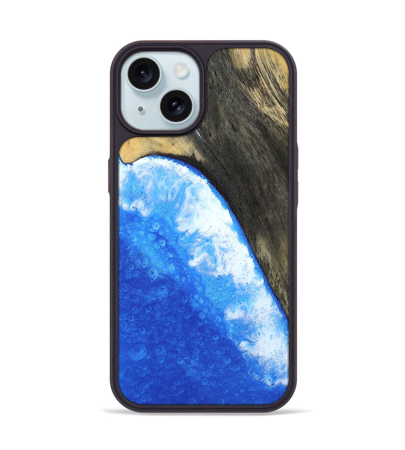 iPhone 15 Wood Phone Case - Pearlie (Coastal, 806148)