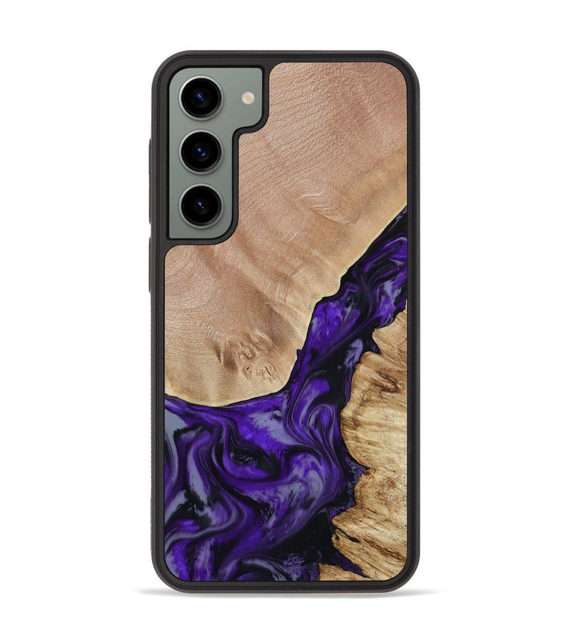 Galaxy S23 Plus Wood Phone Case - Nestor (Purple, 806421)