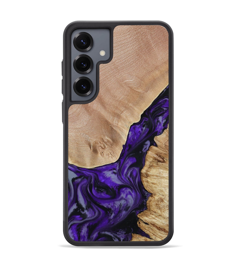 Galaxy S25 Plus Wood Phone Case - Nestor (Purple, 806421)