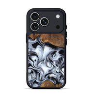 iPhone 17 Pro Wood Phone Case - Todd (Black & White, 806423)