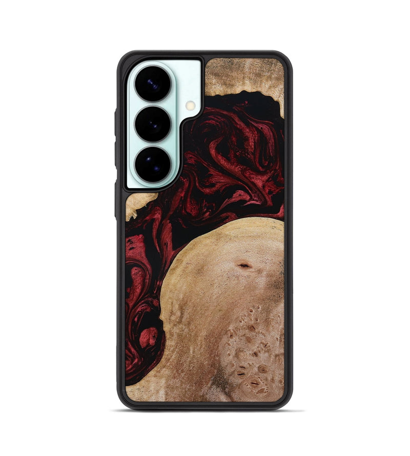 Galaxy S26 Wood Phone Case - Jeramie (Red, 806424)