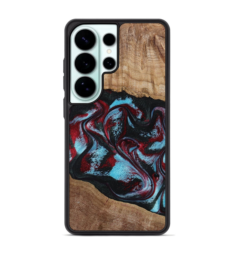 Galaxy S26 Ultra Wood Phone Case - Isiah (Red, 806425)