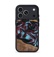 iPhone 17 Pro Wood Phone Case - Isiah (Red, 806425)