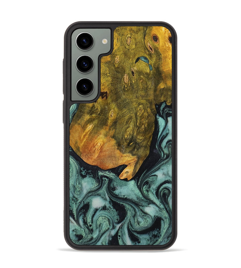 Galaxy S23 Plus Wood Phone Case - Tatiana (Green, 806439)