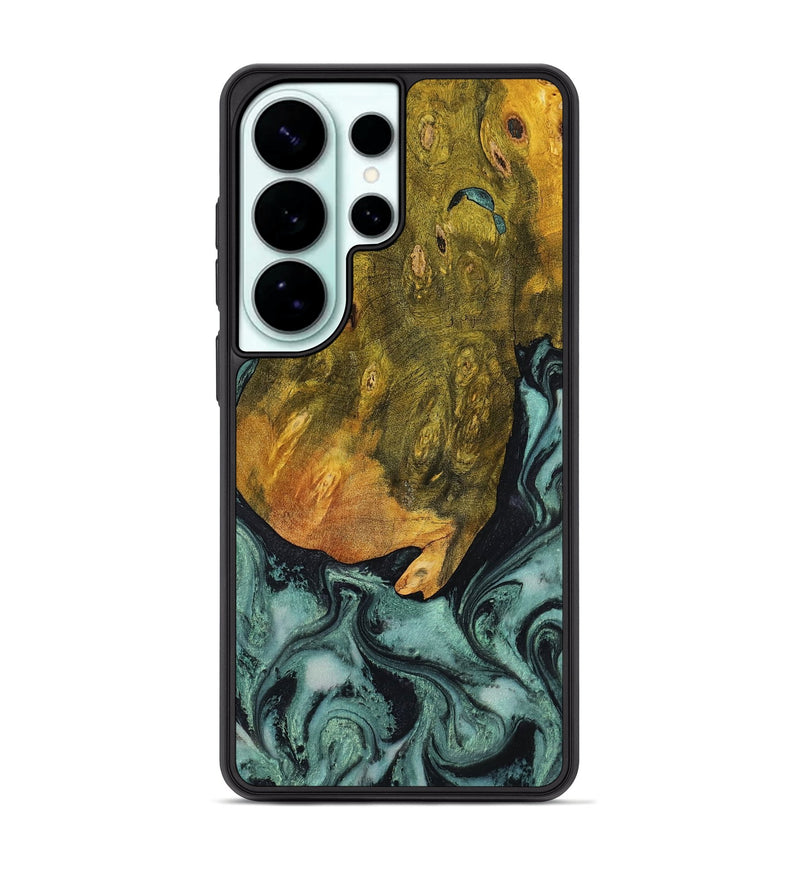Galaxy S26 Ultra Wood Phone Case - Tatiana (Green, 806439)