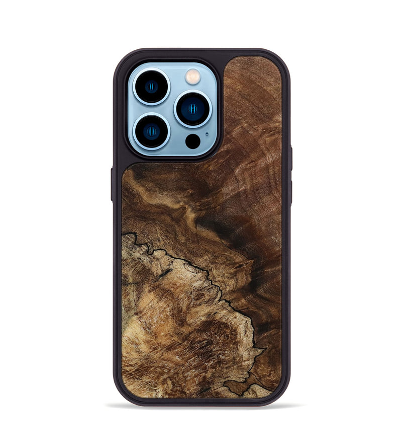 iPhone 14 Pro Wood Phone Case - Skylar (Wood Burl, 806464)
