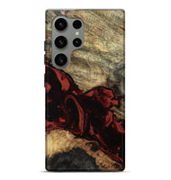 Galaxy S24 Ultra Wood Live Edge Phone Case - Cierra (Red, 806499)