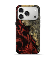 iPhone 17 Pro Wood Live Edge Phone Case - Iyla (Red, 806510)